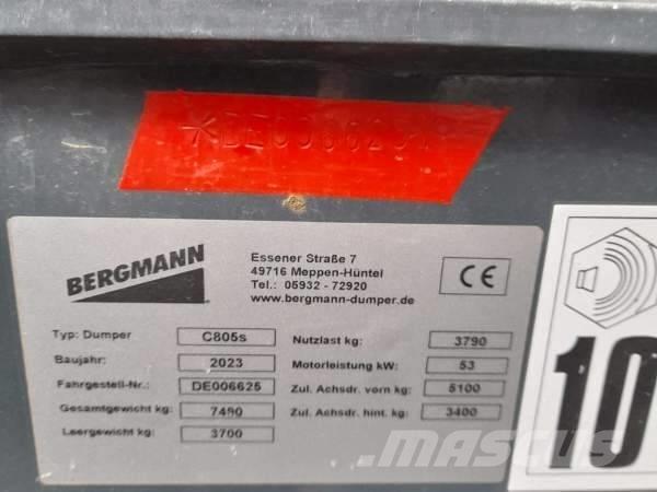 Bergmann C805s/B Karjeriniai savivarčiai
