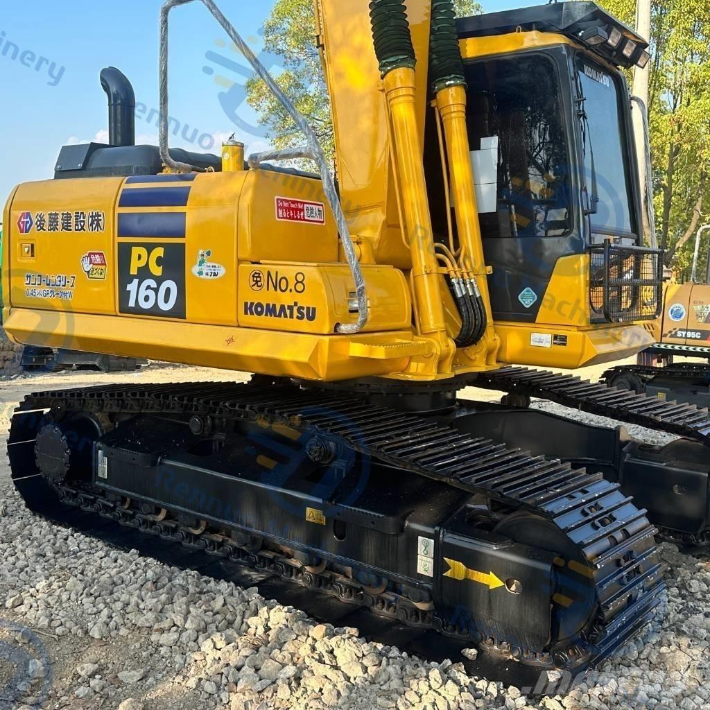 Komatsu PC 160 Vikšriniai ekskavatoriai