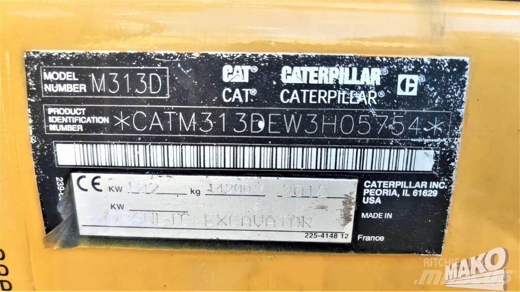 CAT M 313 D Ratiniai ekskavatoriai