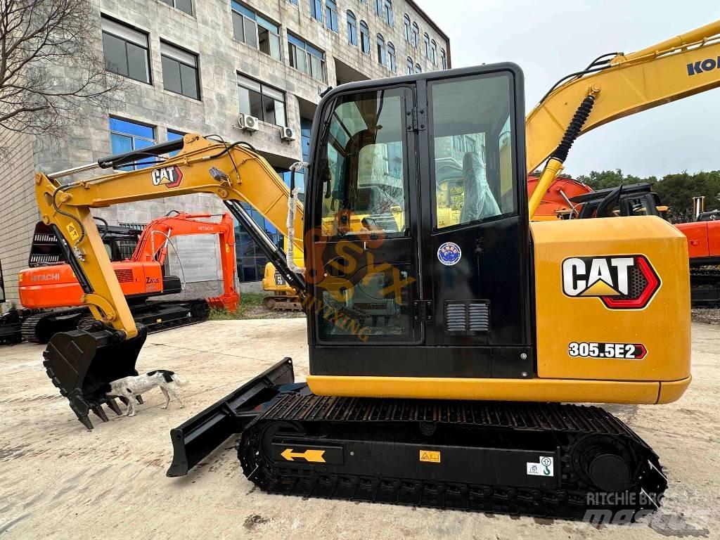 CAT 305.5E2 Vikšriniai ekskavatoriai