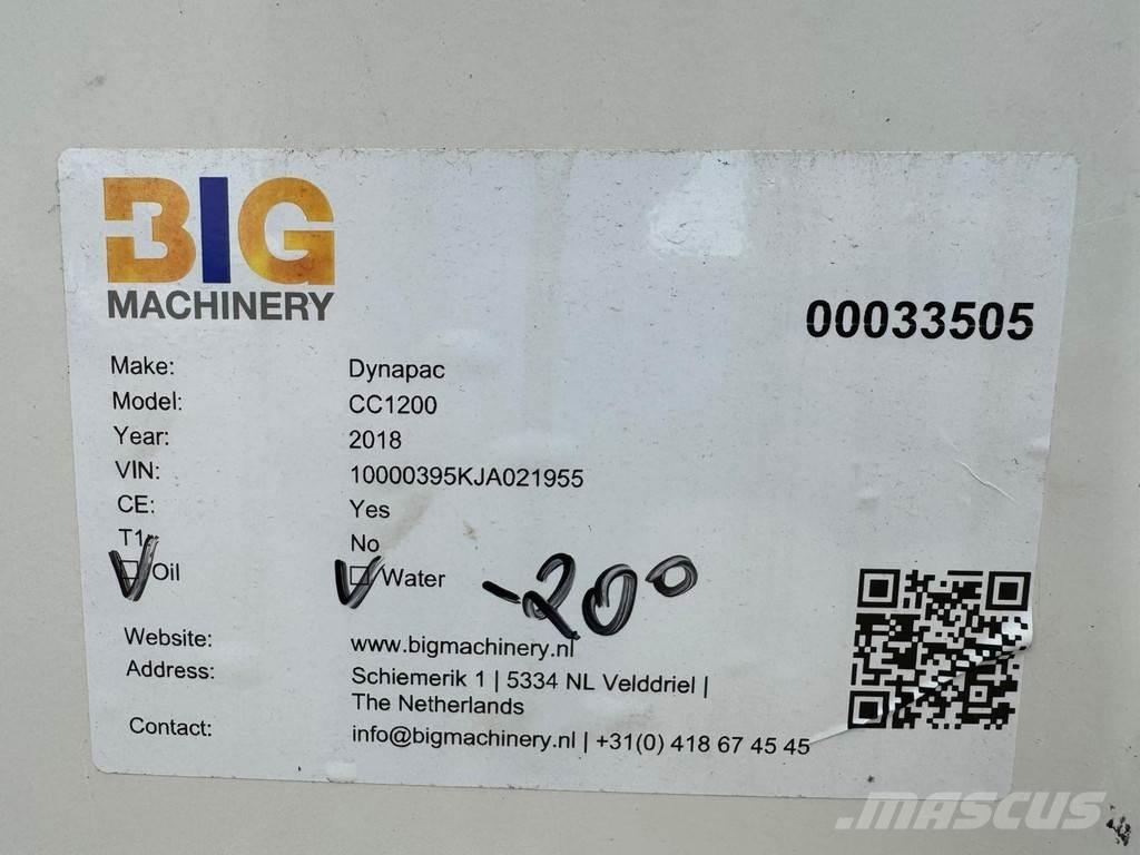 Dynapac CC1200 Porinių būgnų volai