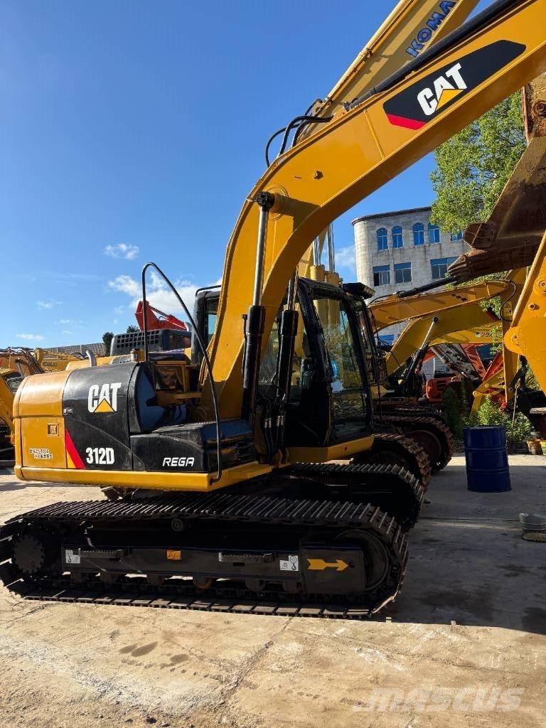 CAT 312 D Vikšriniai ekskavatoriai