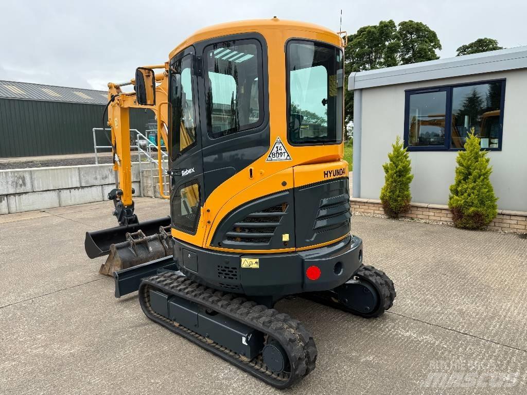 Hyundai R25Z-9 AK Mini ekskavatoriai < 7 t