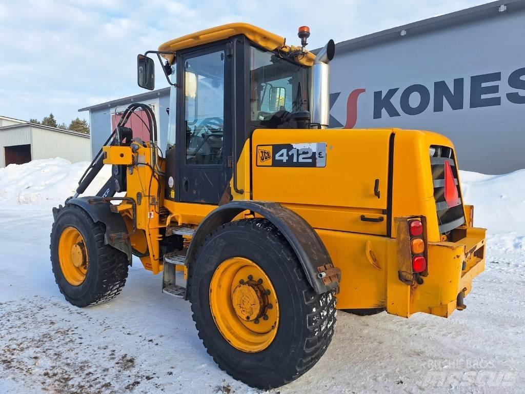 JCB 412 S Naudoti ratiniai krautuvai