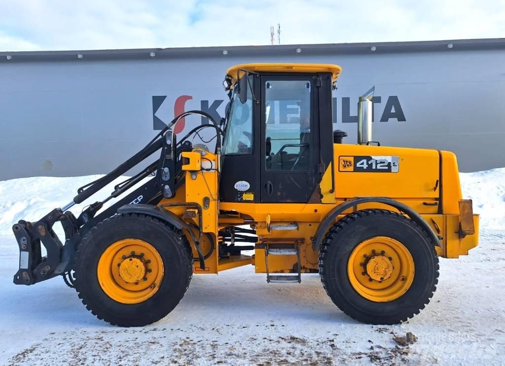 JCB 412 S Naudoti ratiniai krautuvai
