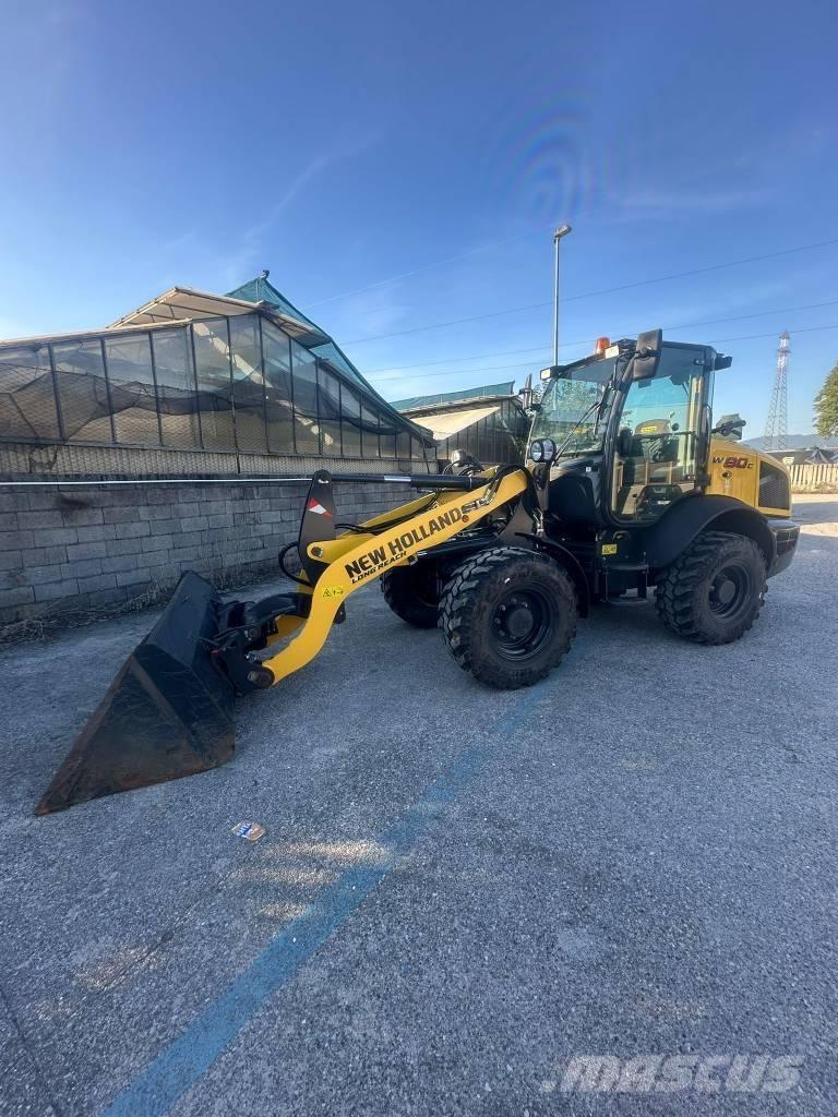 New Holland W 80 C Naudoti ratiniai krautuvai