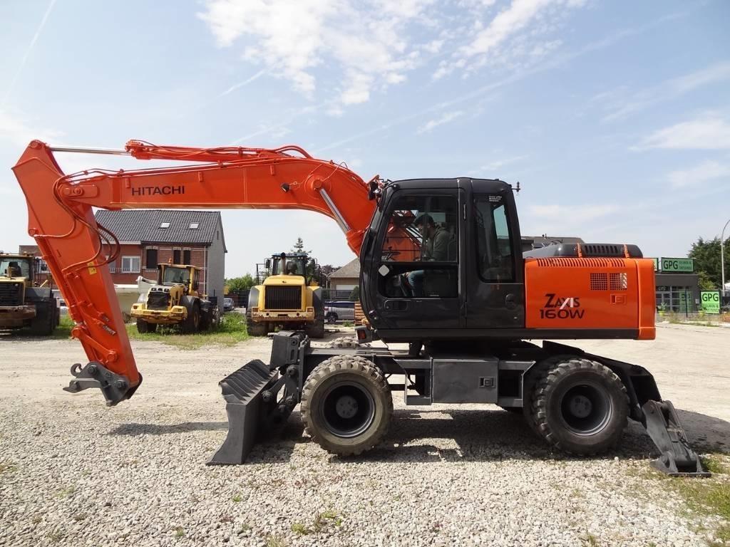 Hitachi ZX 160 W Ratiniai ekskavatoriai