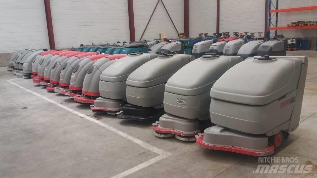  Autolaveuse Comac Šlavimo technika