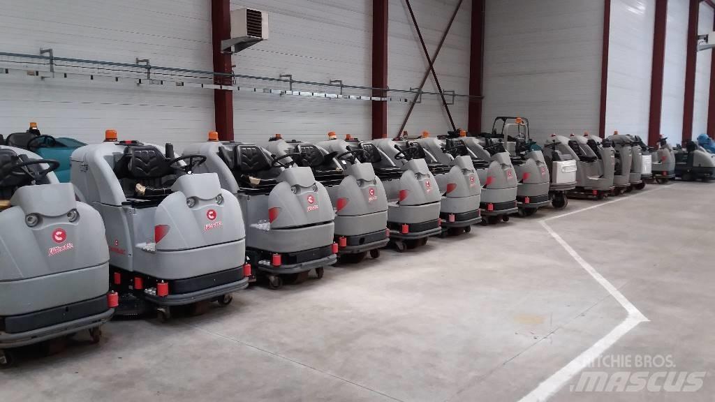  Autolaveuse Comac Šlavimo technika