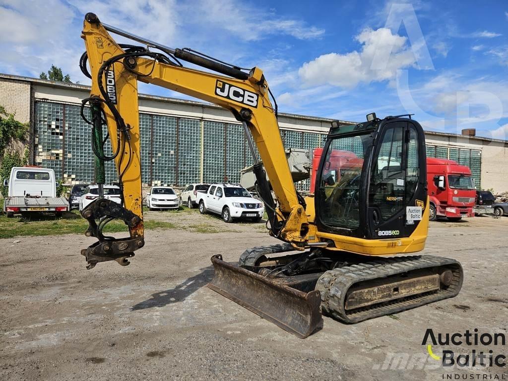JCB 8085 Vidutinės galios ekskavatoriai 7-12 t