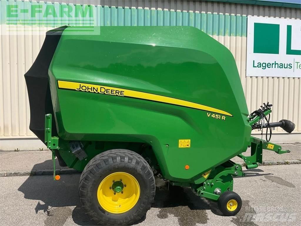 John Deere V451R Stačiakampių ryšulių presai