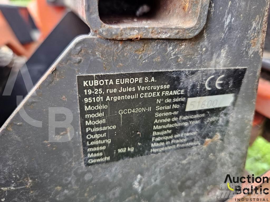 Kubota GCD420N-II Sodo traktoriukai-vejapjovės