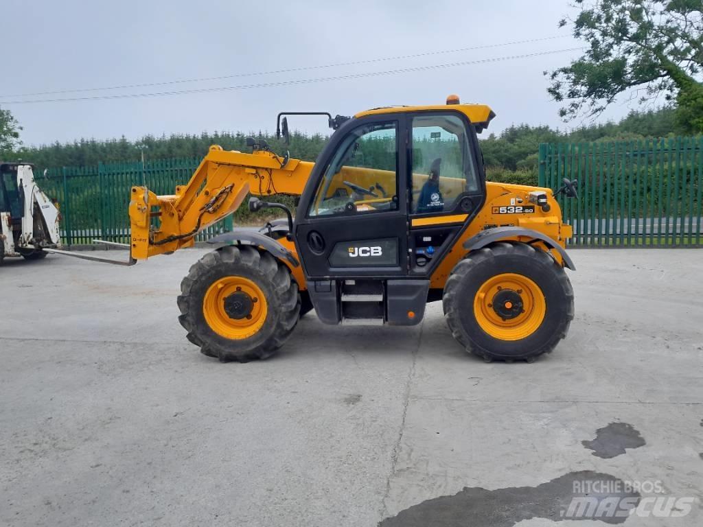JCB 532-60 Teleskopiniai krautuvai žemės ūkiui