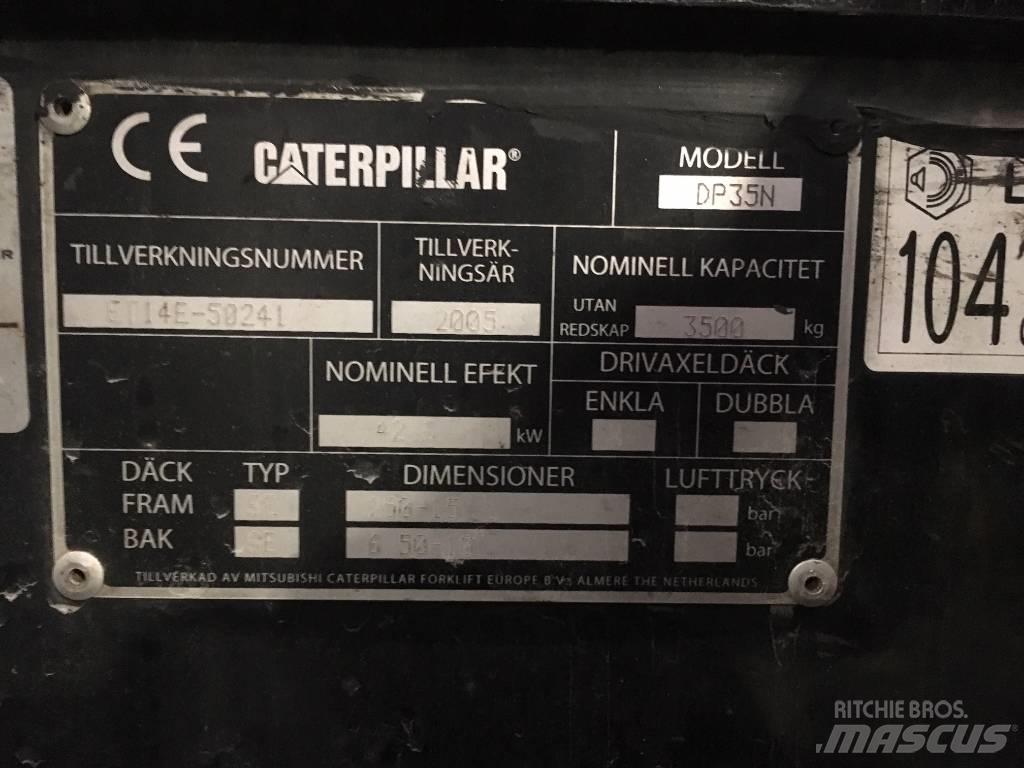 CAT DP 35 N Dyzeliniai krautuvai