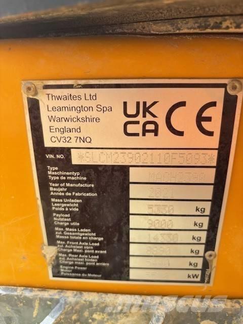 Thwaites 9T Statybiniai savivarčiai sunkvežimiai