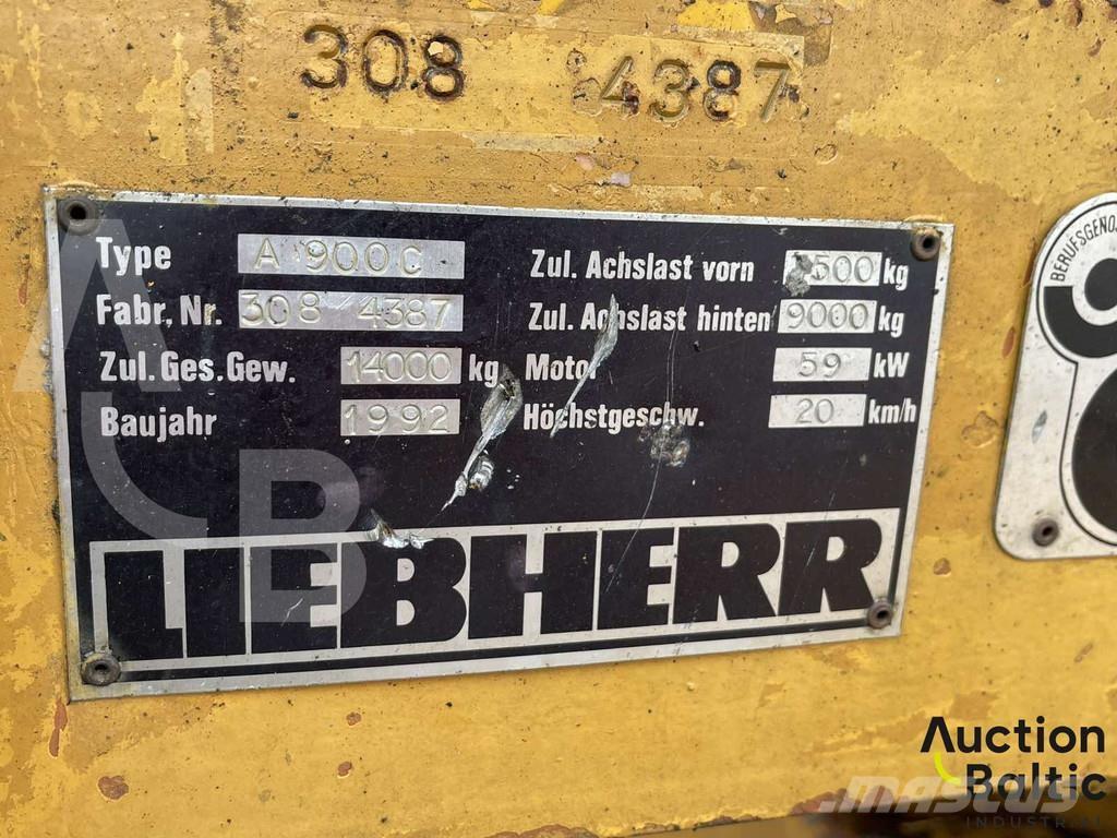 Liebherr A 900 C Ratiniai ekskavatoriai