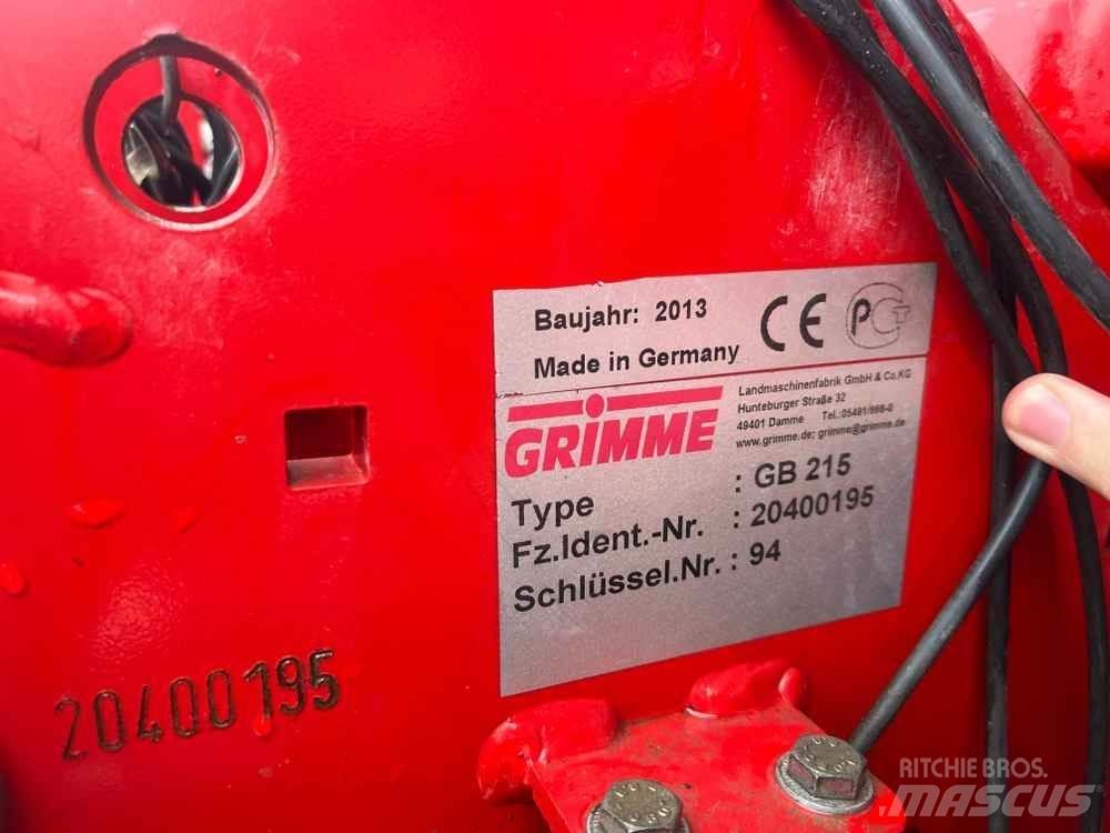 Grimme GB 215 Bulvių sodinamosios