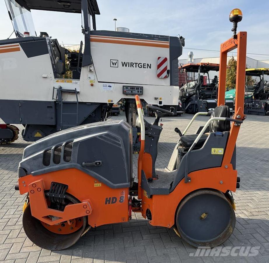 Hamm HD 8 VV Porinių būgnų volai