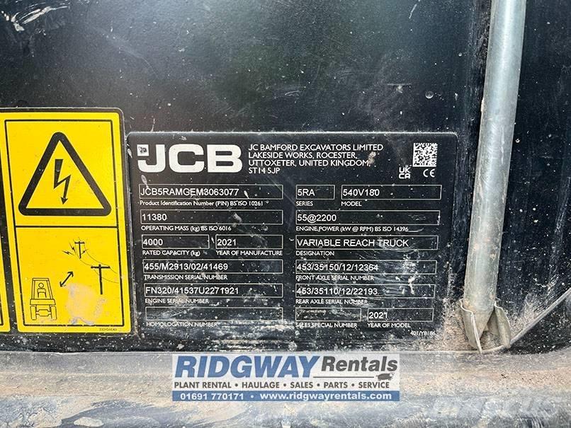 JCB 540-180 Teleskopiniai krautuvai