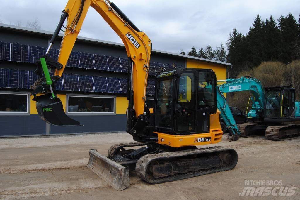 JCB 86 C-2 Vidutinės galios ekskavatoriai 7-12 t