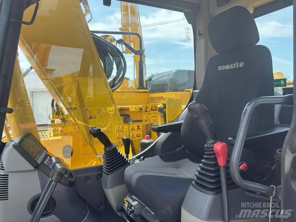 Komatsu PC 138 US-2 Vikšriniai ekskavatoriai