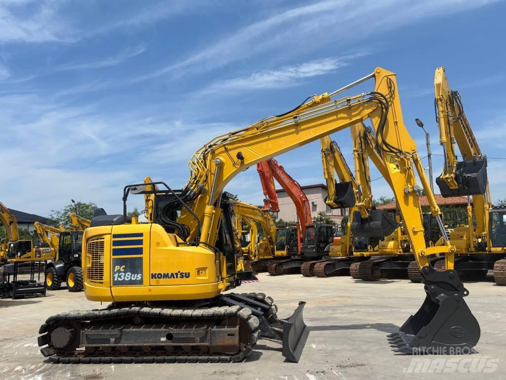 Komatsu PC 138 US-2 Vikšriniai ekskavatoriai