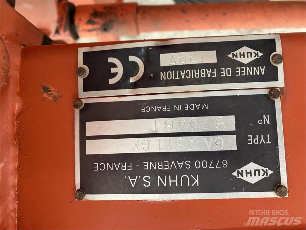 Kuhn GA 4311 GM Pradalges formuojantys padargai