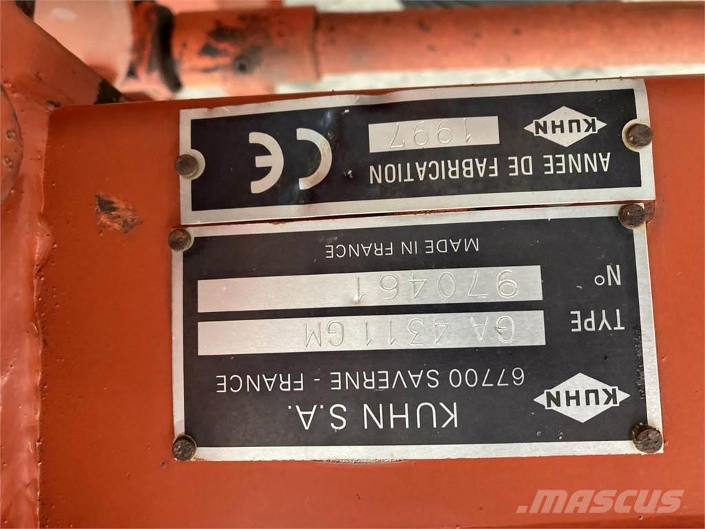 Kuhn GA 4311 GM Pradalges formuojantys padargai