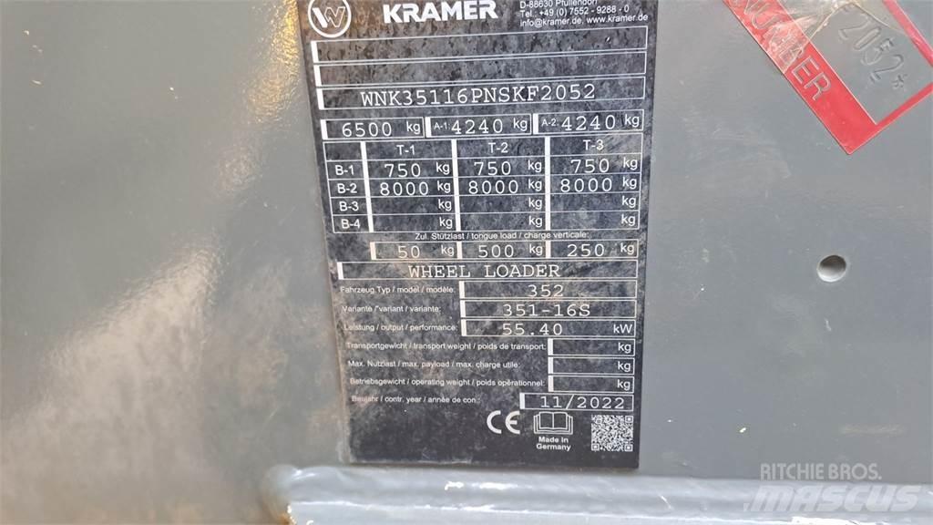 Kramer 8095 Naudoti ratiniai krautuvai