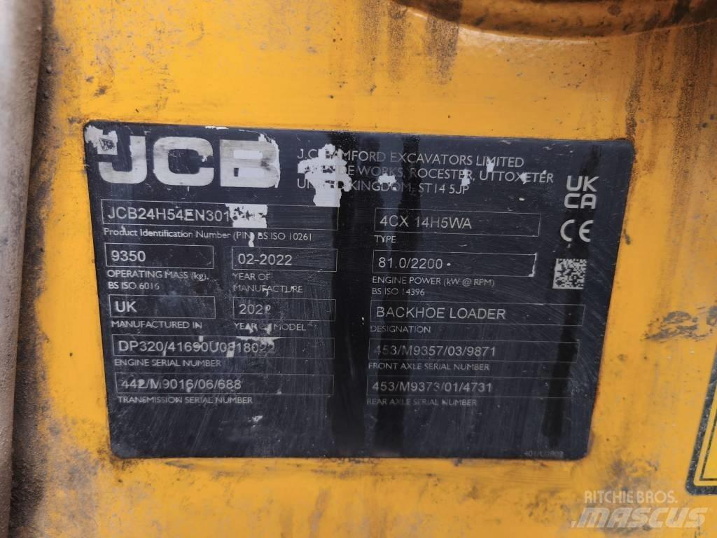 JCB 4 CX PRO AEC Ekskavatoriniai krautuvai