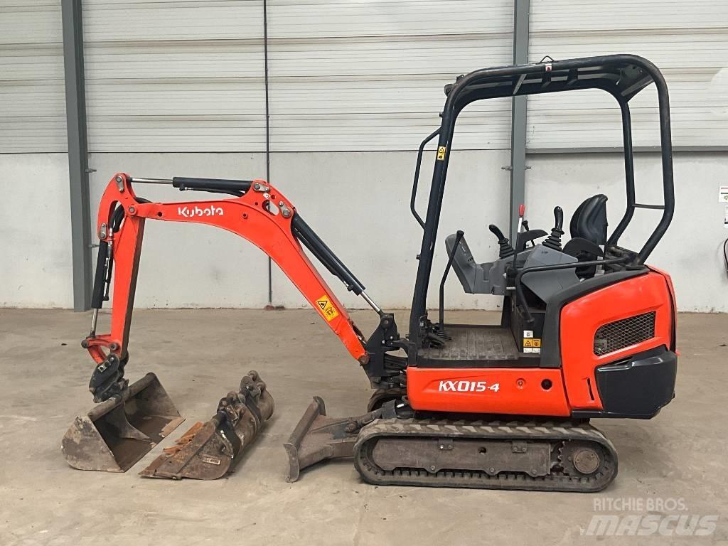 Kubota KX 015-4 Mini ekskavatoriai < 7 t