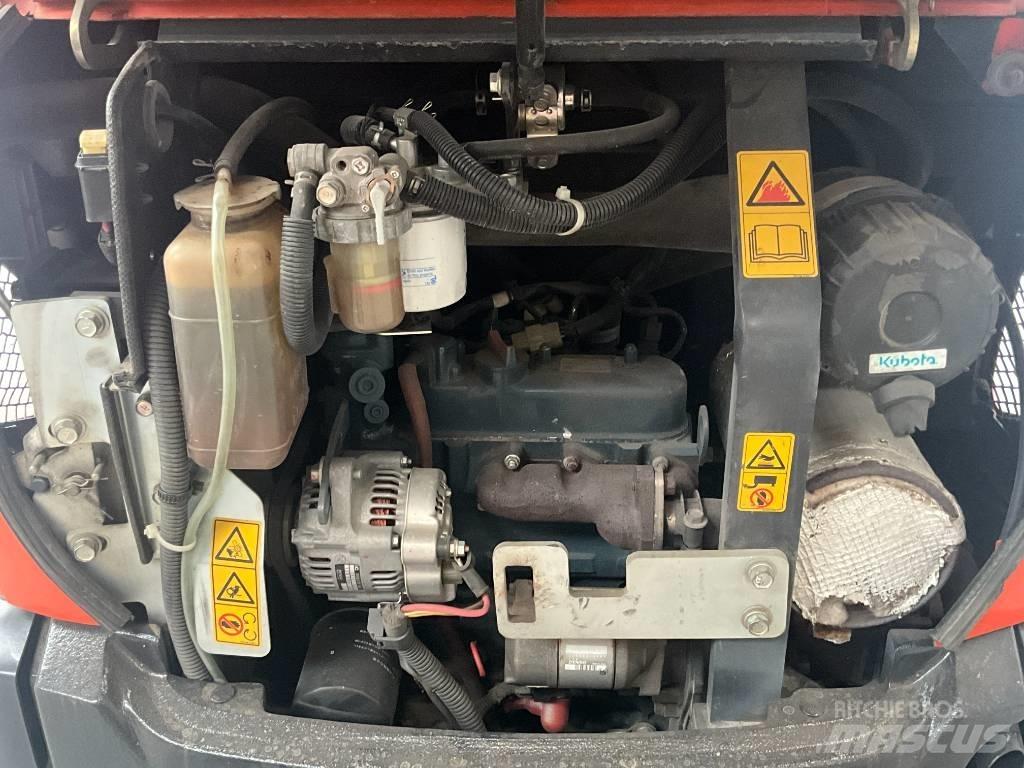 Kubota KX 015-4 Mini ekskavatoriai < 7 t