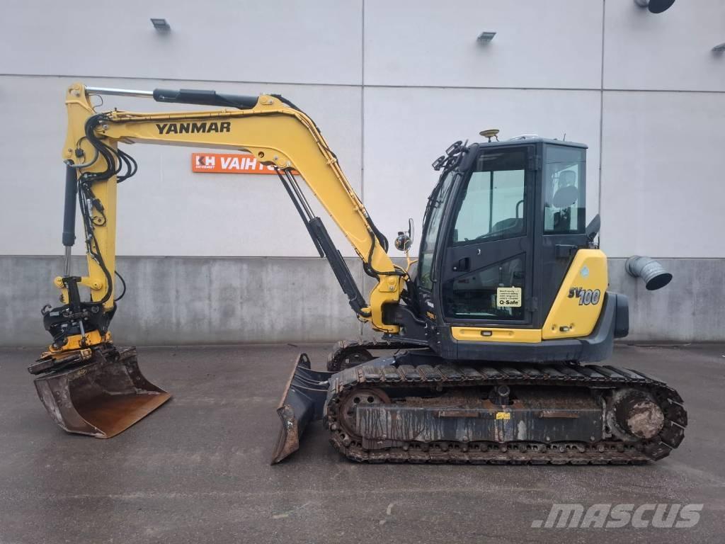 Yanmar SV 100-2A Vidutinės galios ekskavatoriai 7-12 t