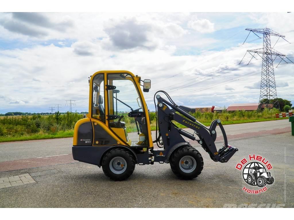 Eurotrac W11 Naudoti ratiniai krautuvai