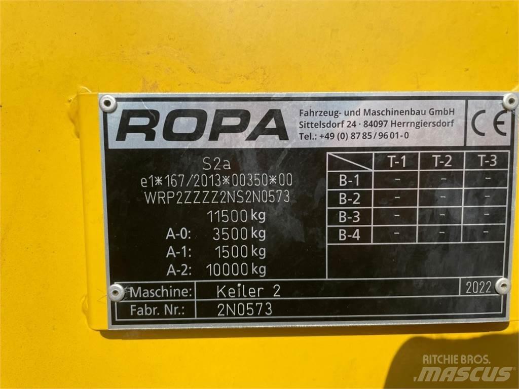 Ropa KEILER 2 Bulvių kombainai ir ekskavatoriai