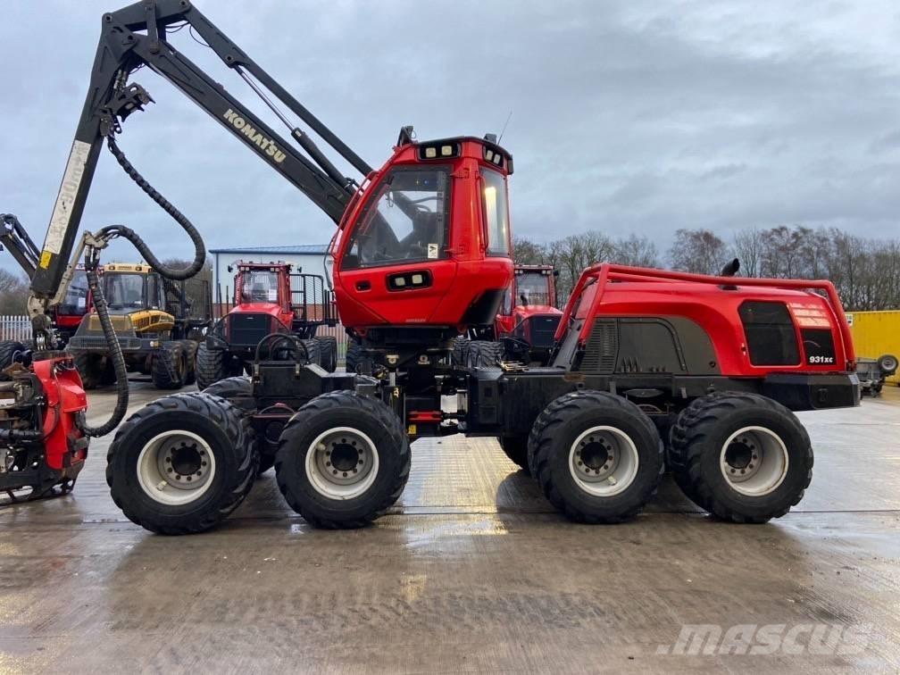 Komatsu 931XC Miško technika (Harvesteriai)