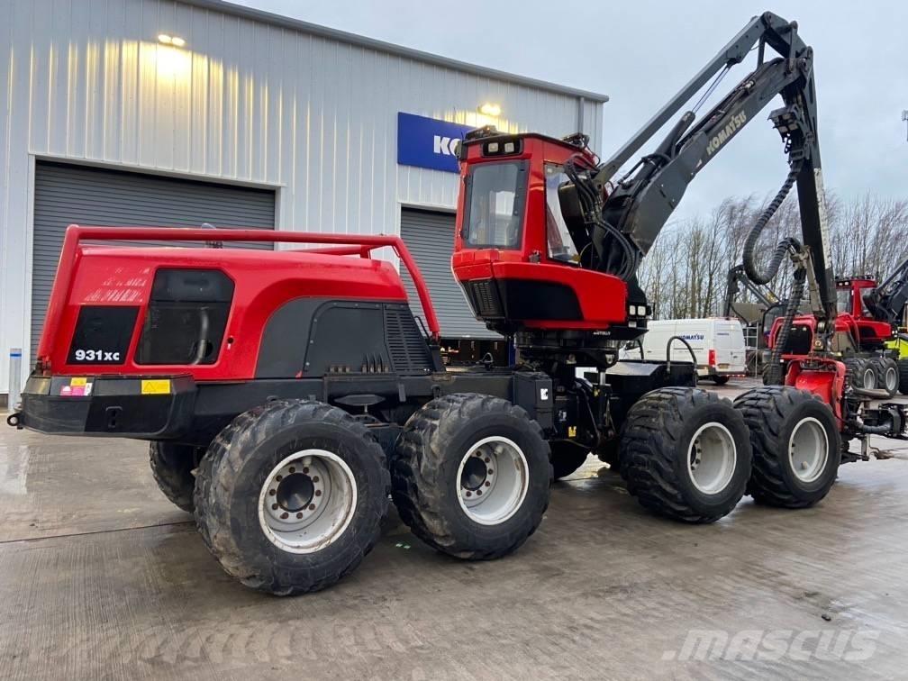 Komatsu 931XC Miško technika (Harvesteriai)