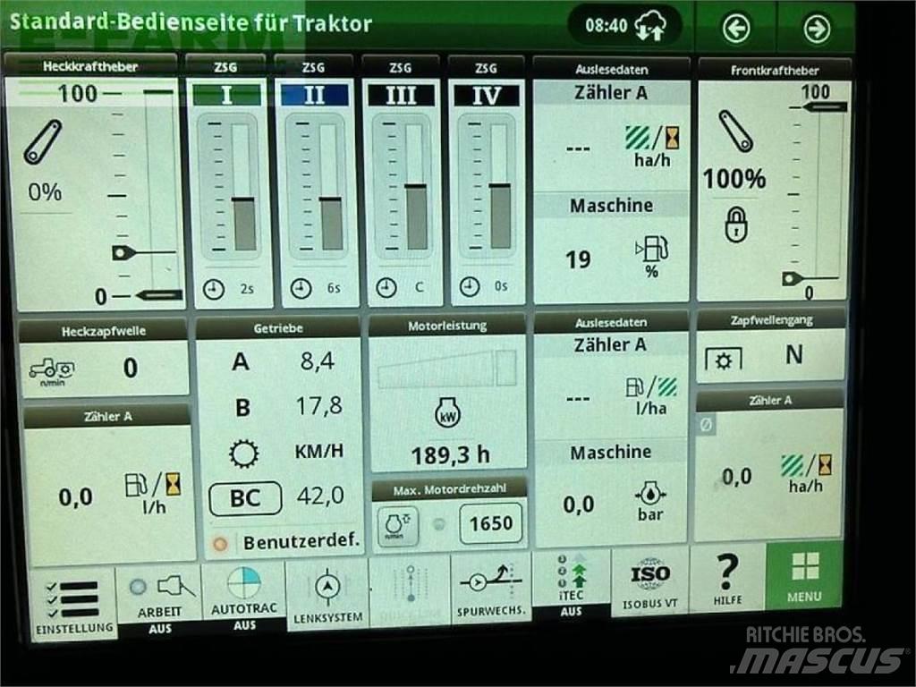 John Deere 6r 215 Traktoriai
