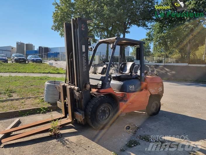 Toyota 02-7 FG A 50 LPG (dujiniai) krautuvai