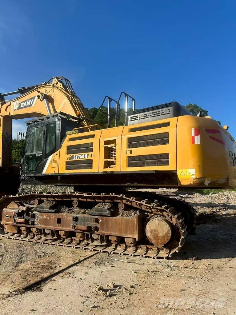 Sany 750 Vikšriniai ekskavatoriai