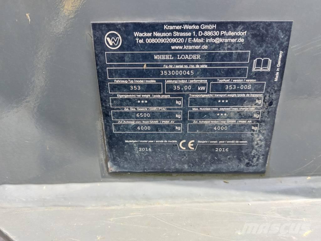 Kramer 5075 Naudoti ratiniai krautuvai