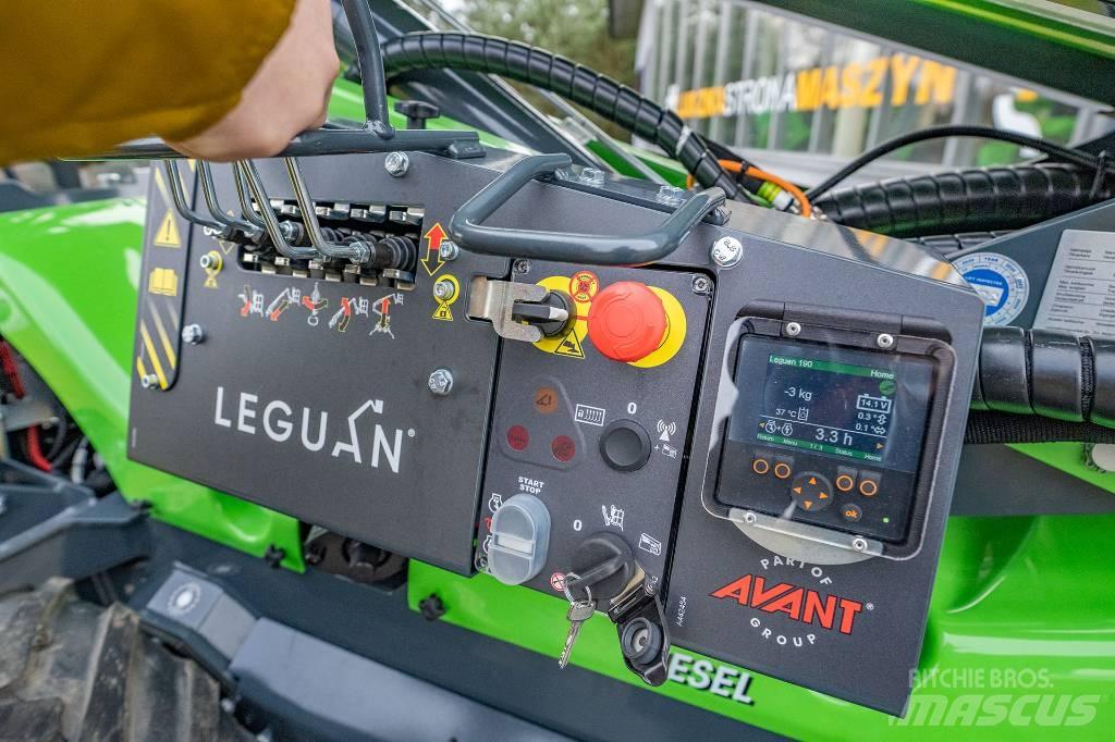 Leguan 190 Kompaktiškas savaeigis strėlinis keltuvas
