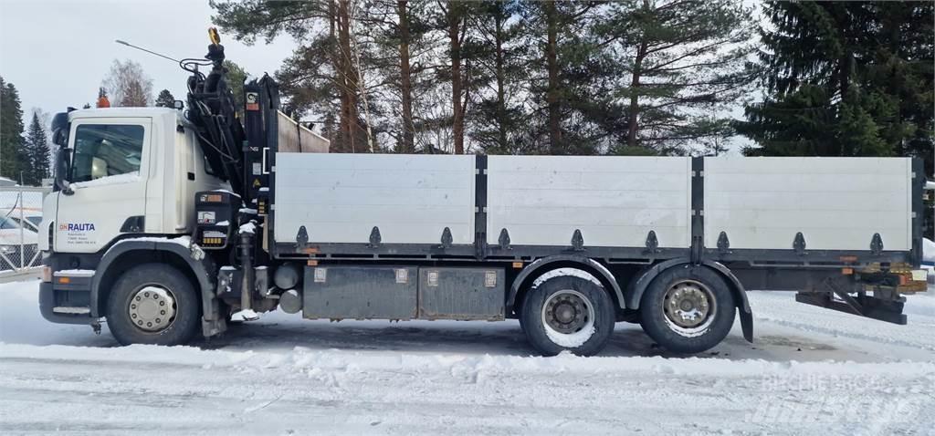Scania P380 Automobiliniai kranai
