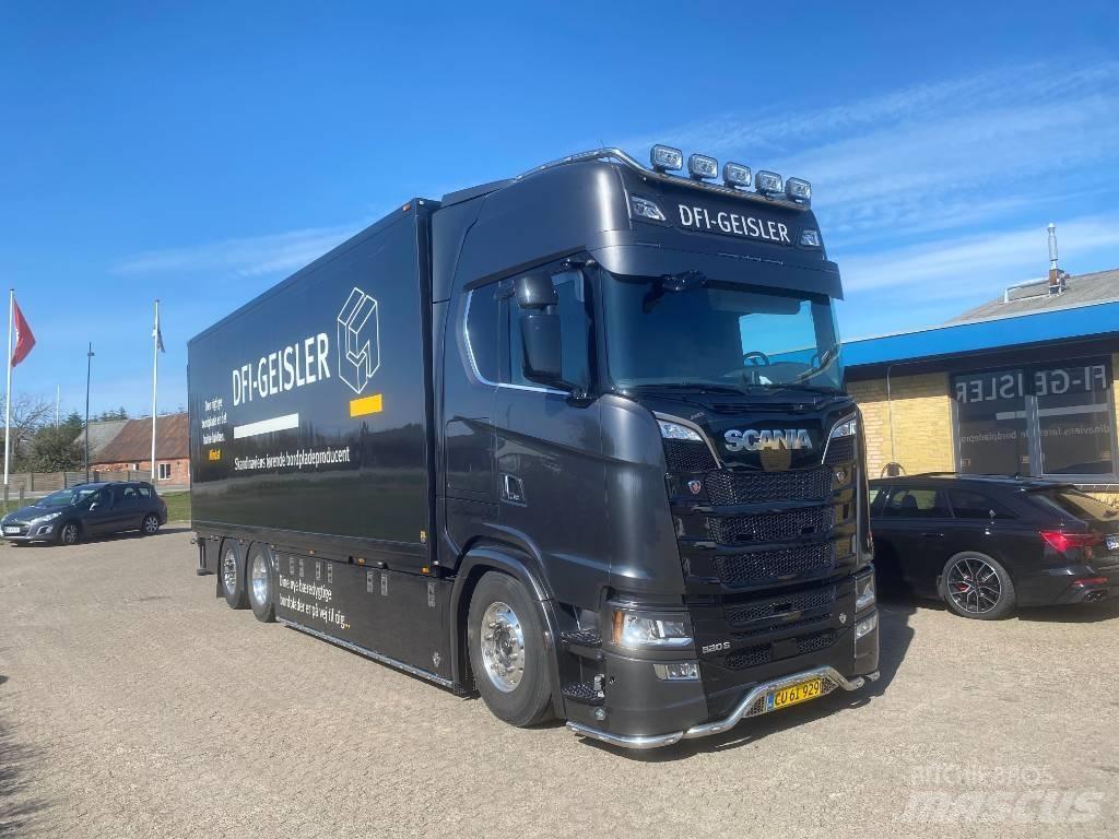 Scania S 520 Sunkvežimiai su dengtu kėbulu