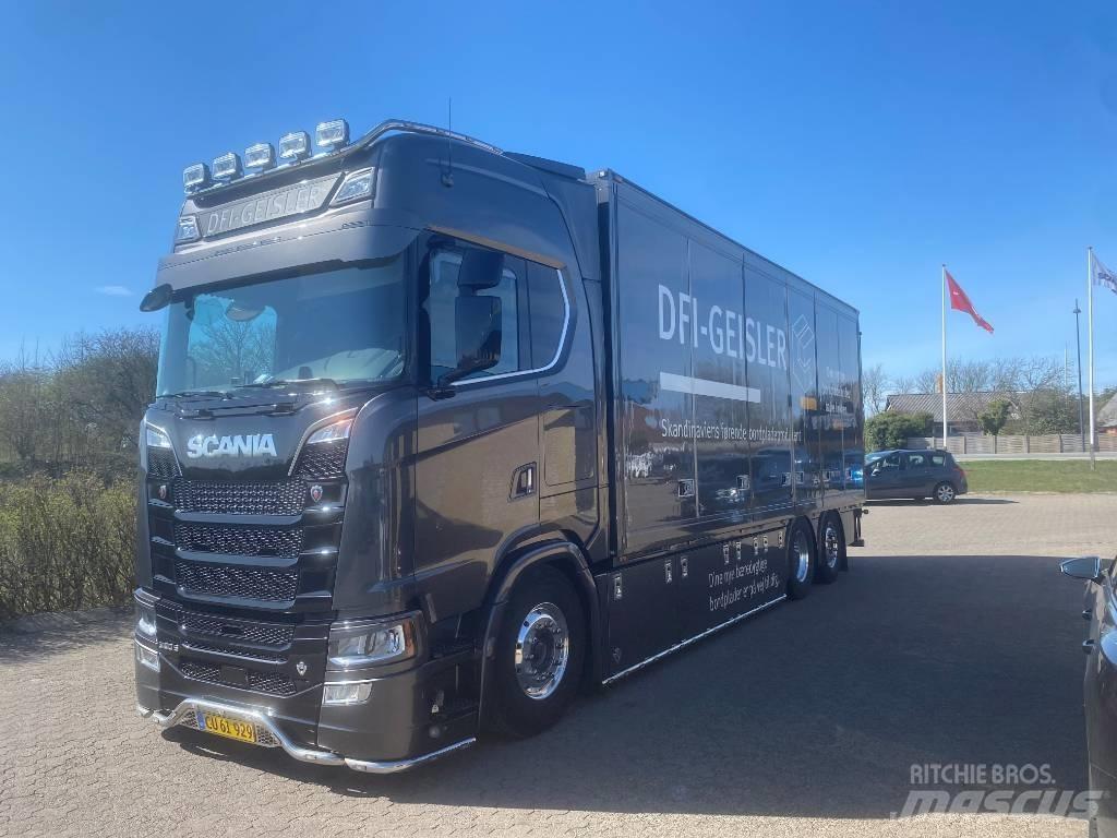 Scania S 520 Sunkvežimiai su dengtu kėbulu