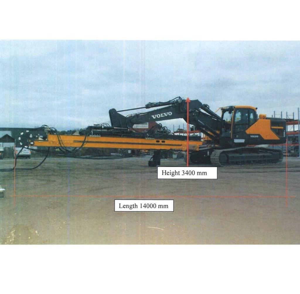 Volvo EC 250 ENL Specialūs ekskavatoriai