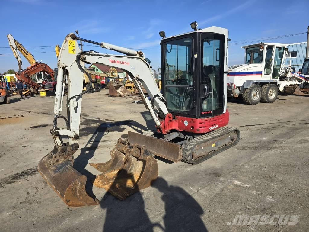 Takeuchi TB 23 R Mini ekskavatoriai < 7 t