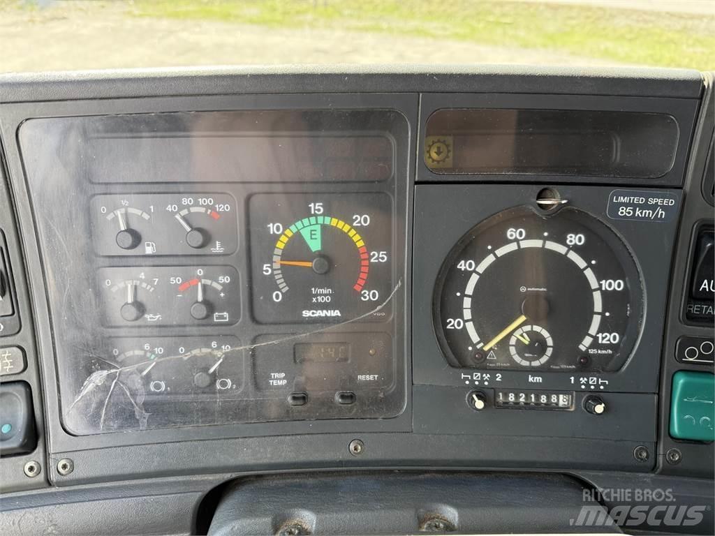 Scania R144 6X2 Sunkvežimiai su keliamuoju kabliu