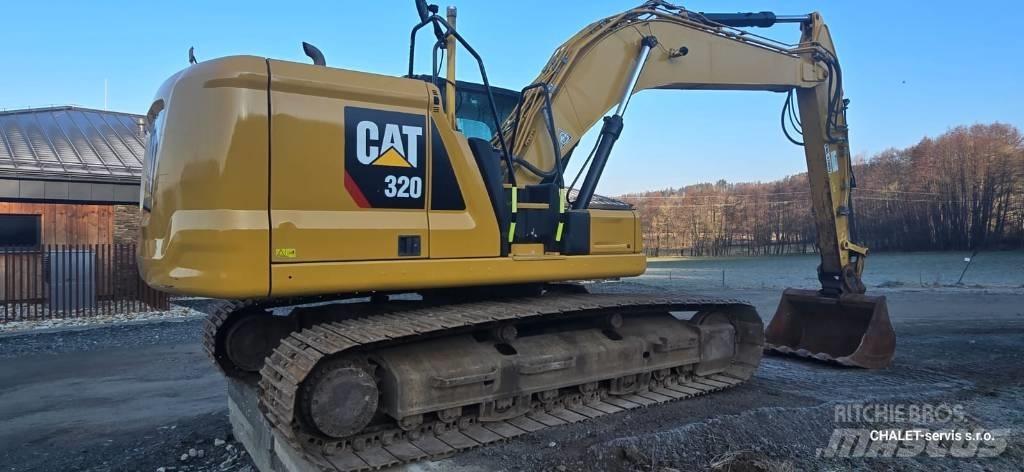 CAT 320 Vikšriniai ekskavatoriai