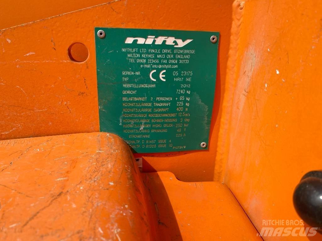 Niftylift HR 17NE Alkūniniai keltuvai